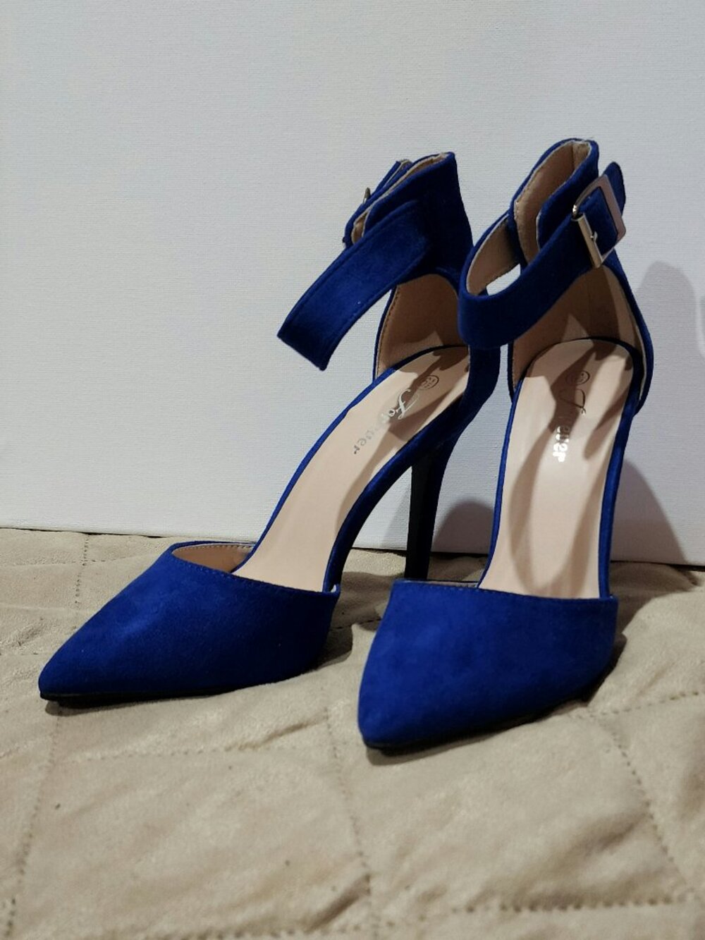 Blue 4in Heels